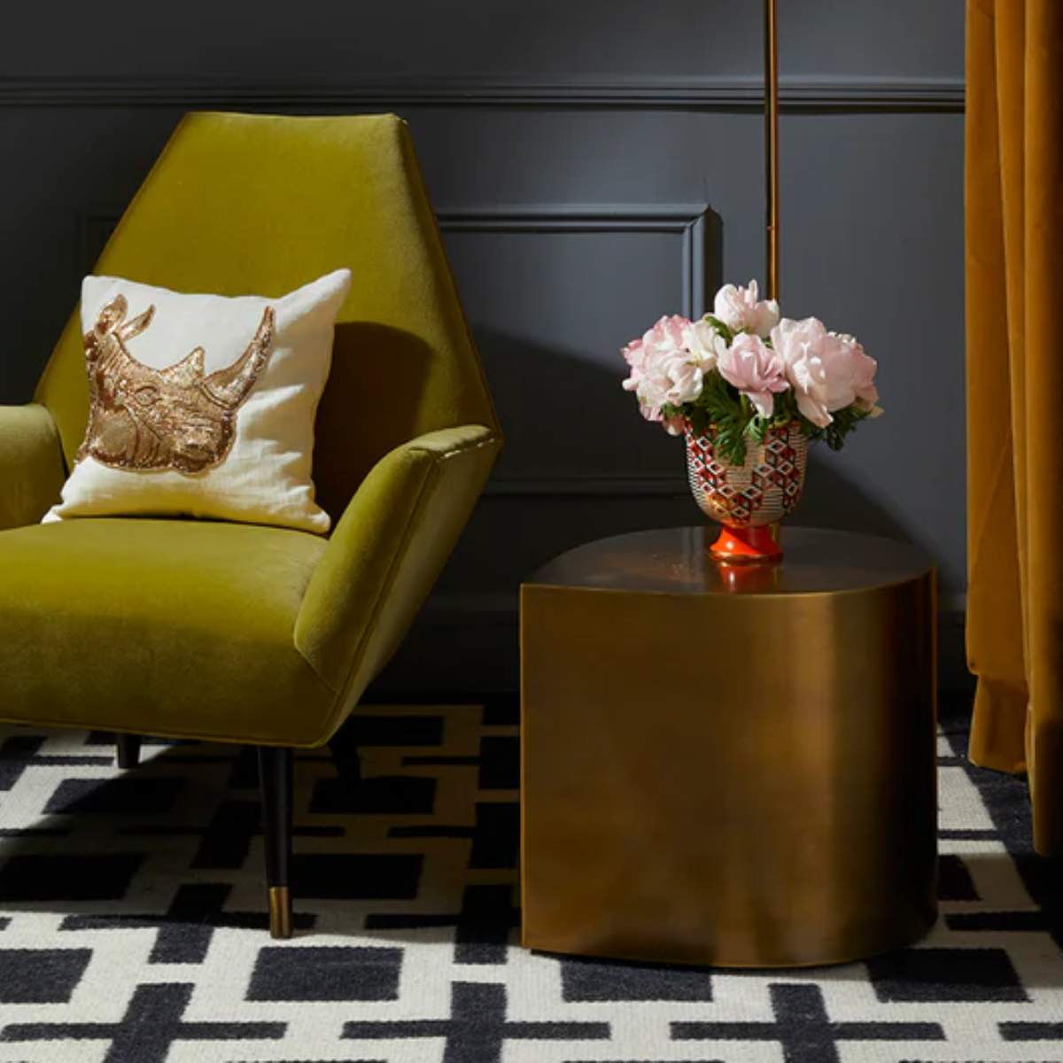 Jonathan Adler Nixon Flatweave Rug