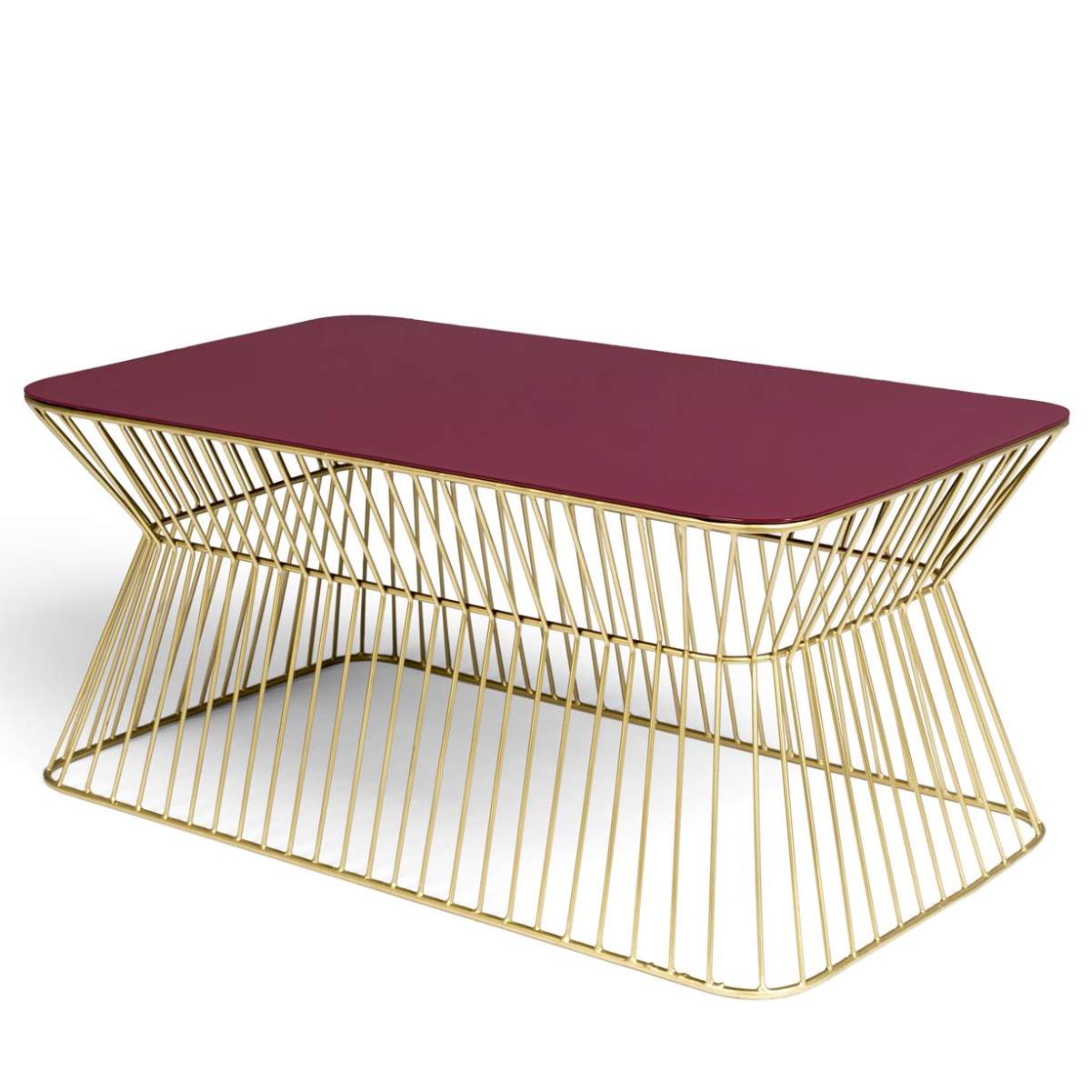 Bold Monkey No Offence Coffee Table Wine Red