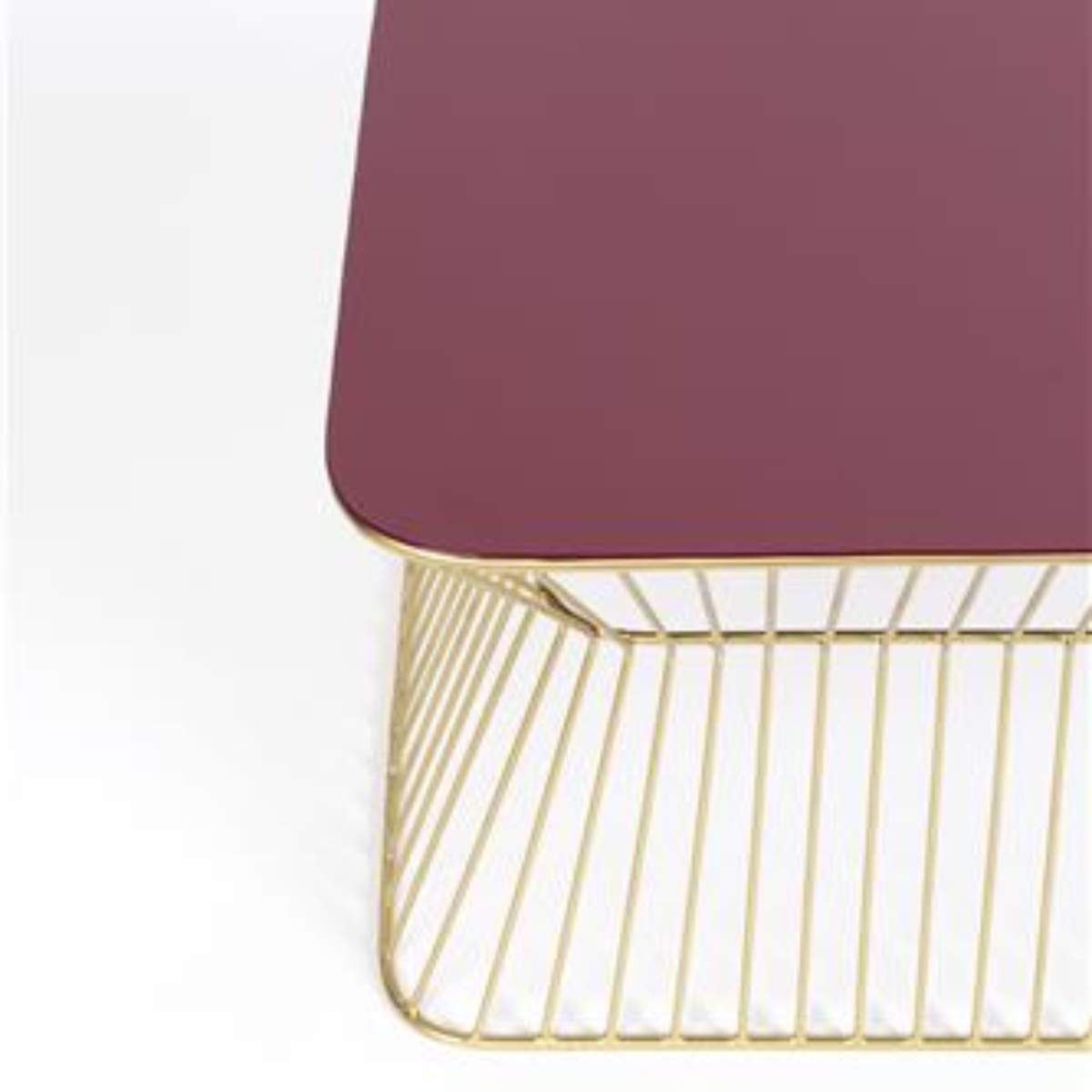 Bold Monkey No Offence Coffee Table Wine Red