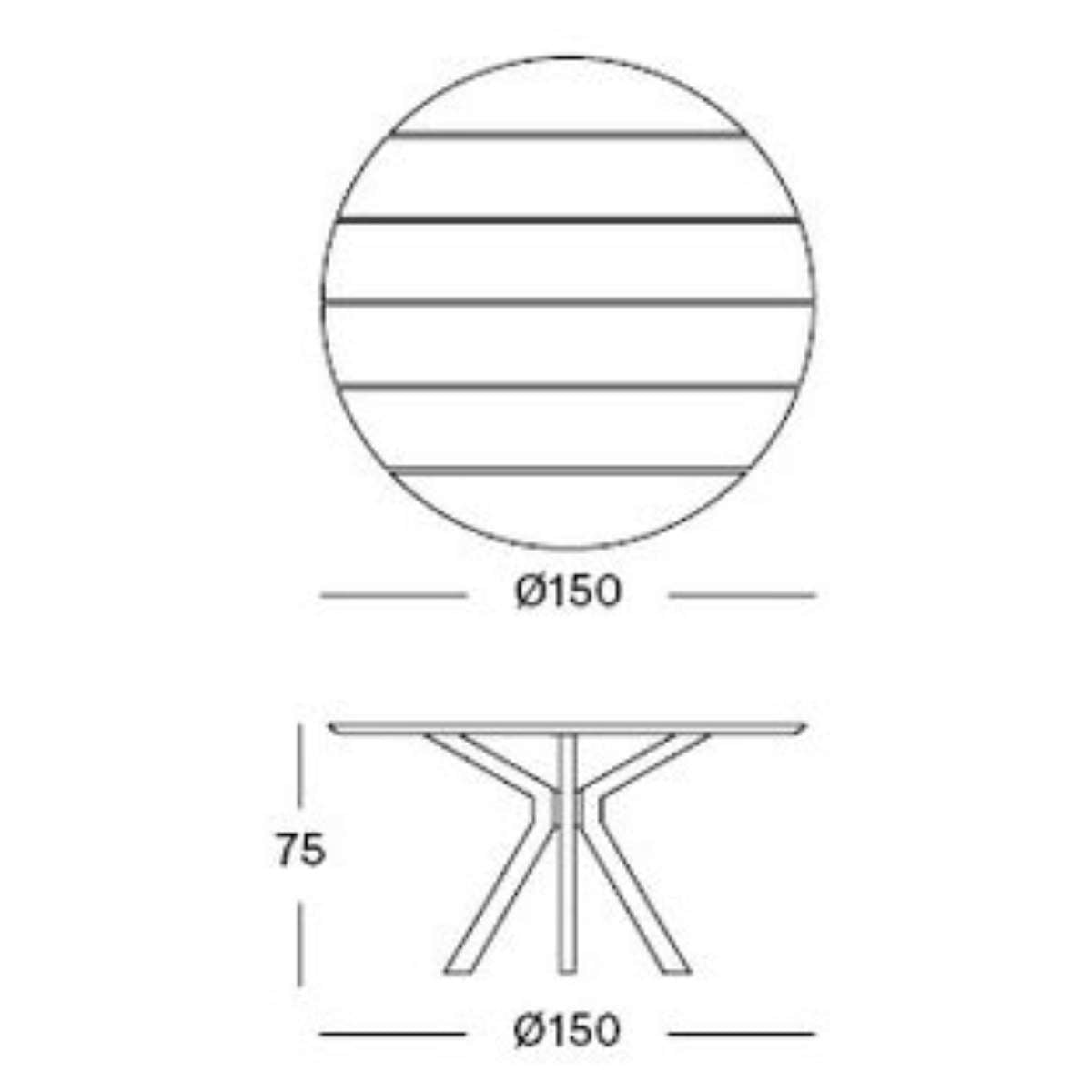Vincent Shepherd Noa Outdoor Dining Table