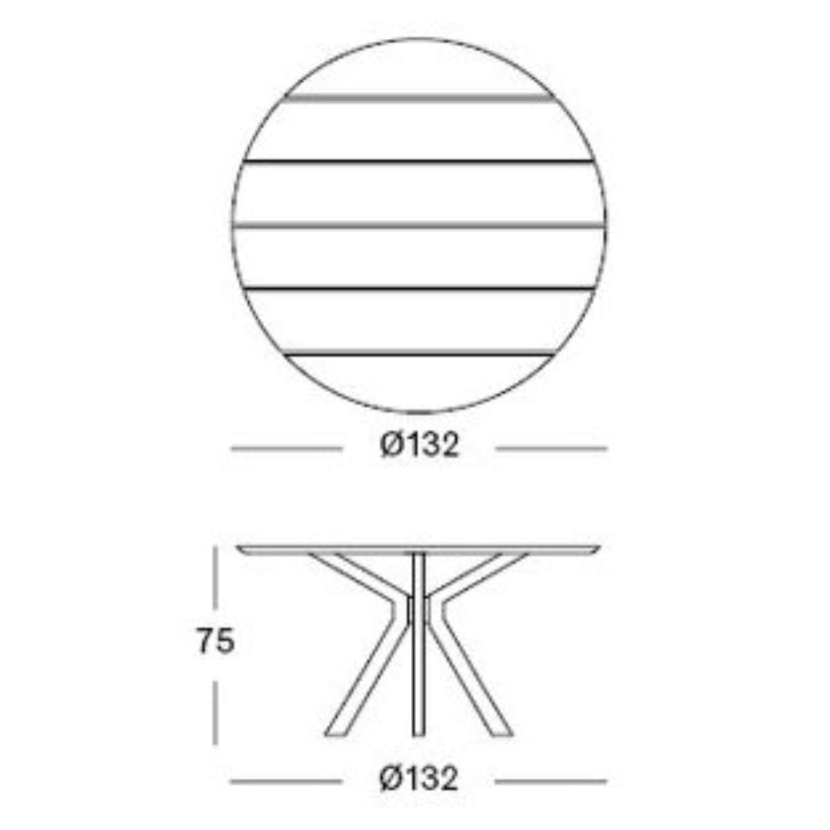 Vincent Shepherd Noa Outdoor Dining Table
