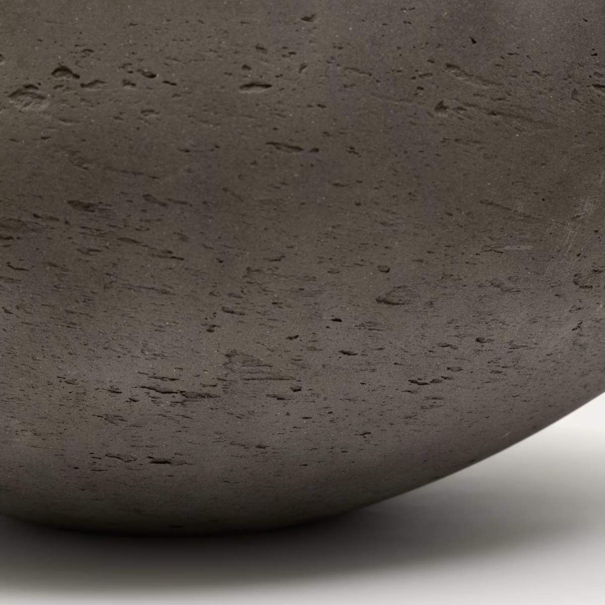 Kave Home Set of 2 Nura terracotta cement-effect planters Ø55 cm