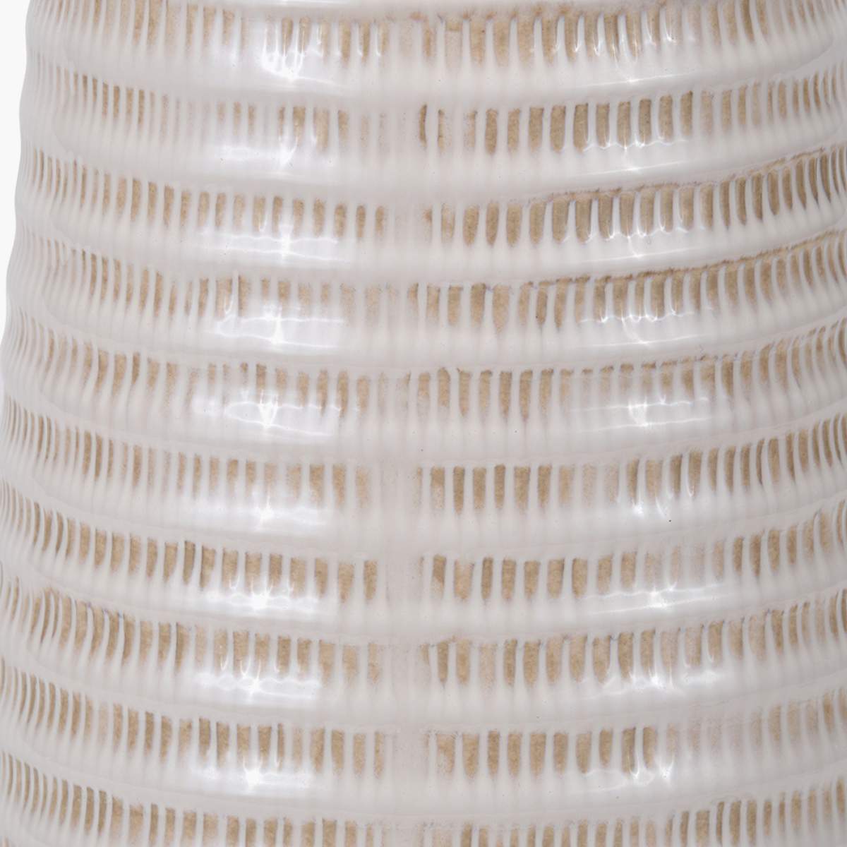 Pacific Lifestyle Nya Warm White Scratch Effect Ceramic Table Lamp