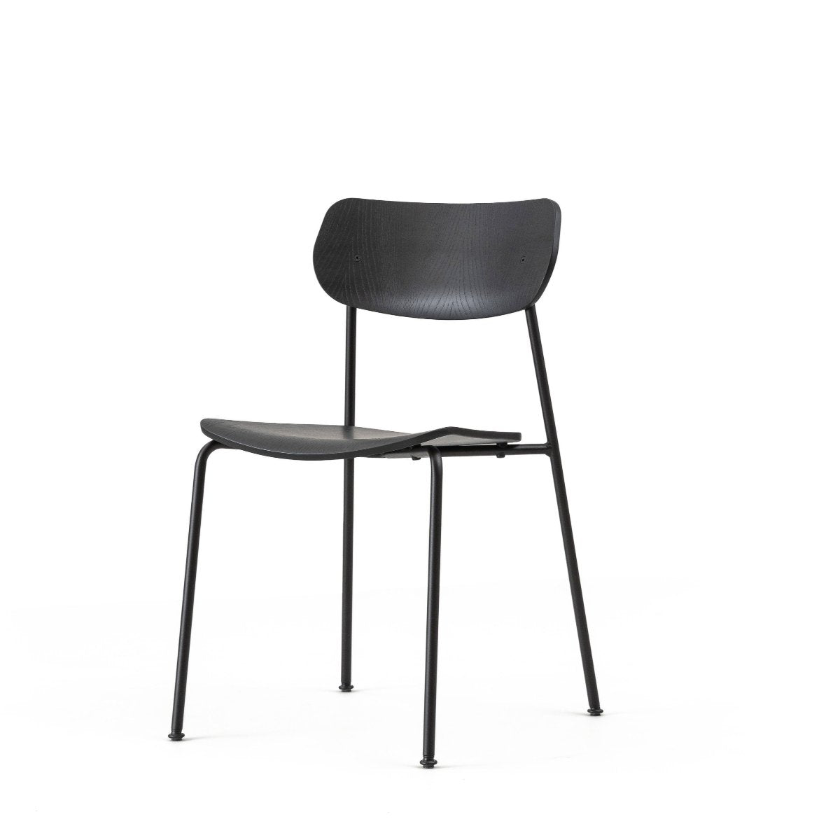 John Green Otis Tube Black Chair sides