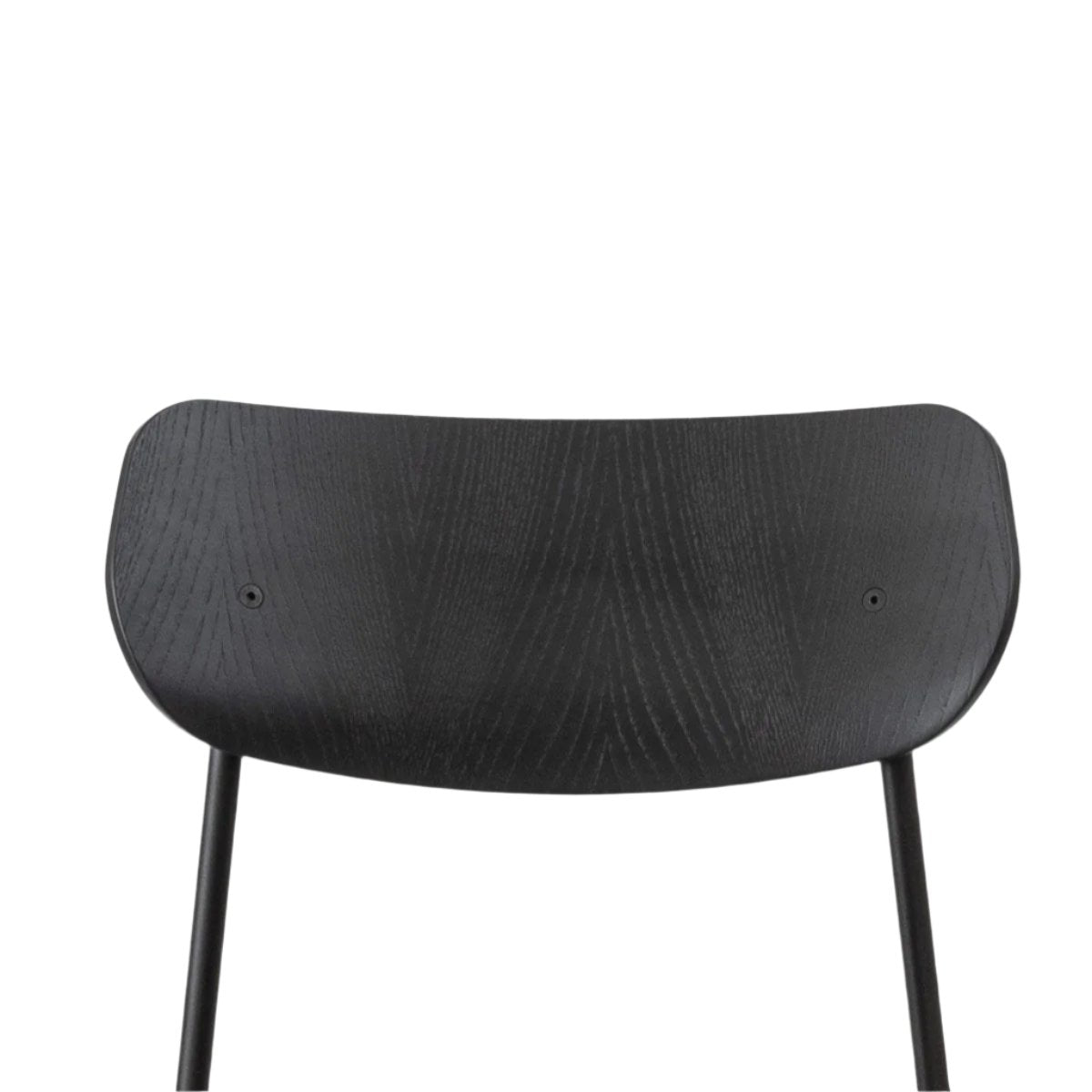 John Green Otis Tube Black Chair - Upholstered