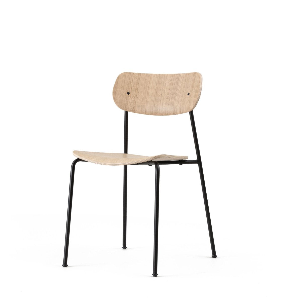 John Green Otis Tube Oak Chair side