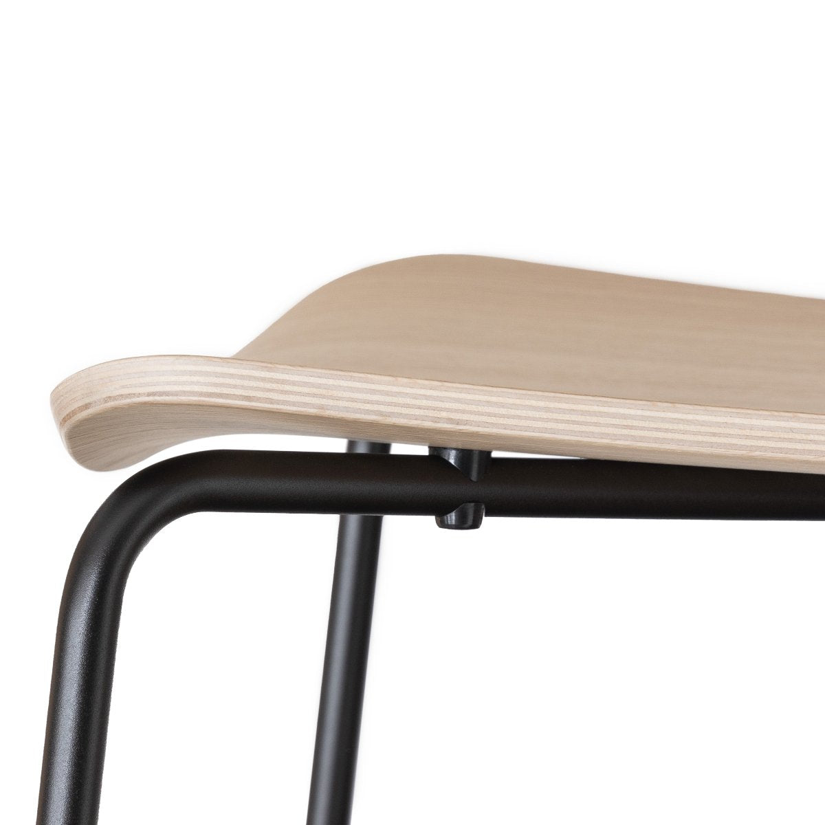 John Green Otis Tube Oak Chair seat