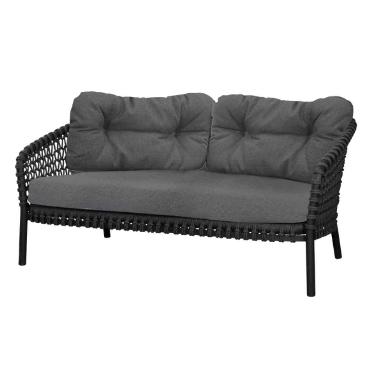 Cane-line Ocean Large 2-Seater Sofa, Cushion Set