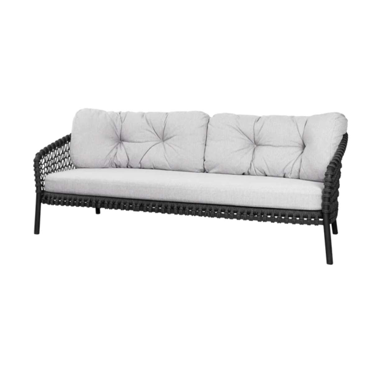 Cane-line Ocean Large 3-Seater Sofa, Cushion Set