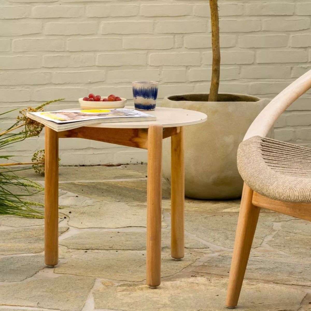 Vincent Shepherd Oda Outdoor Side Table