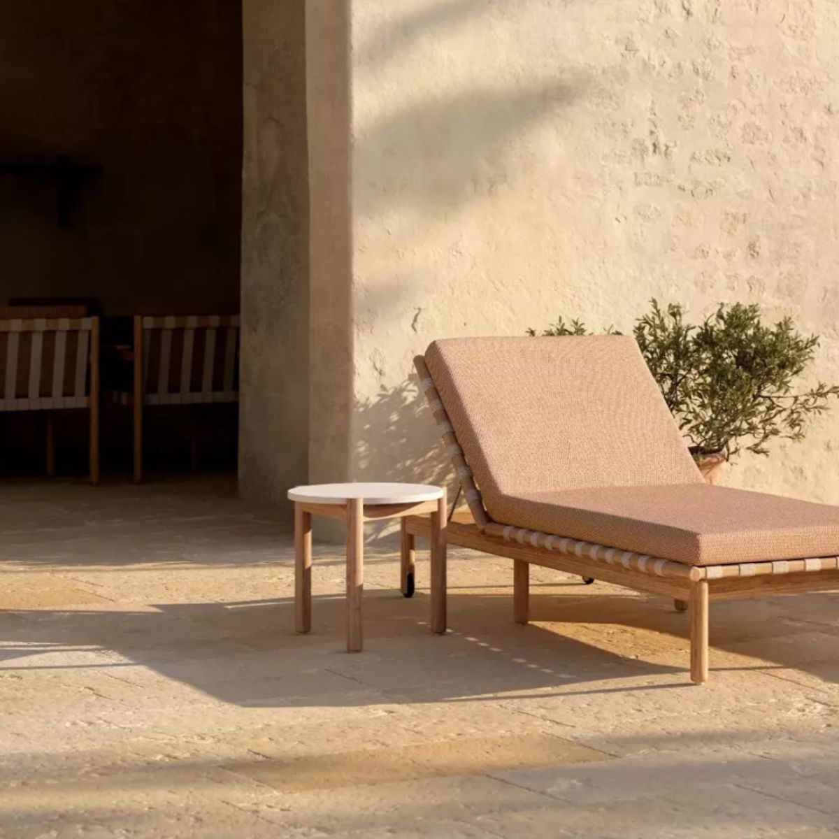 Vincent Shepherd Oda Outdoor Side Table