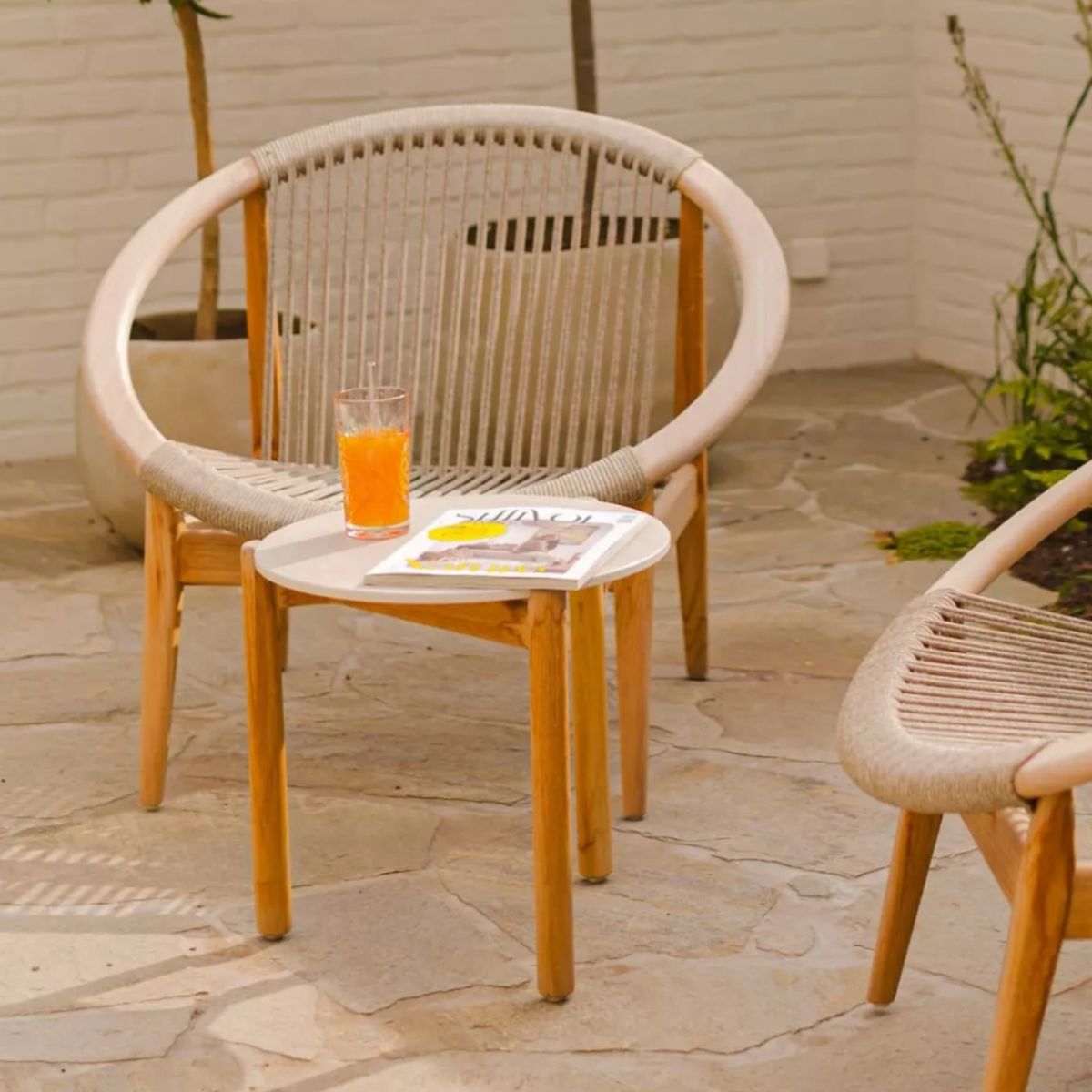 Vincent Shepherd Oda Outdoor Side Table