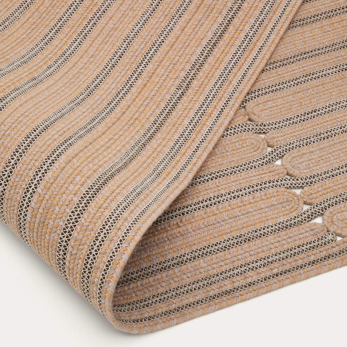 Kave Home Rug Olivan 100% PET light orange 200 x 300 cm