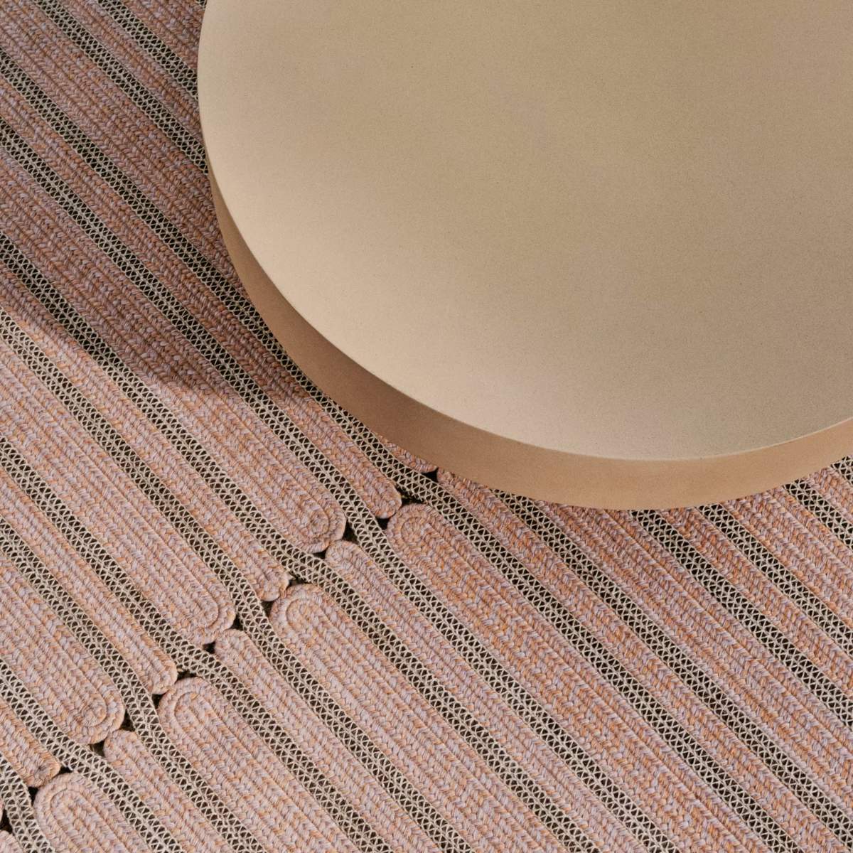Kave Home Rug Olivan 100% PET light orange 200 x 300 cm