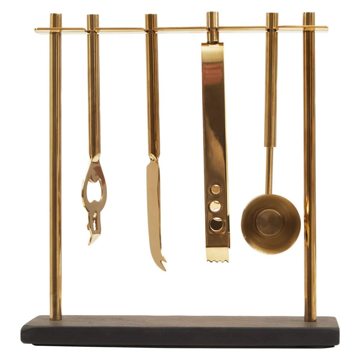 Beaumonde Home Omari Bar Tools with Stand Set