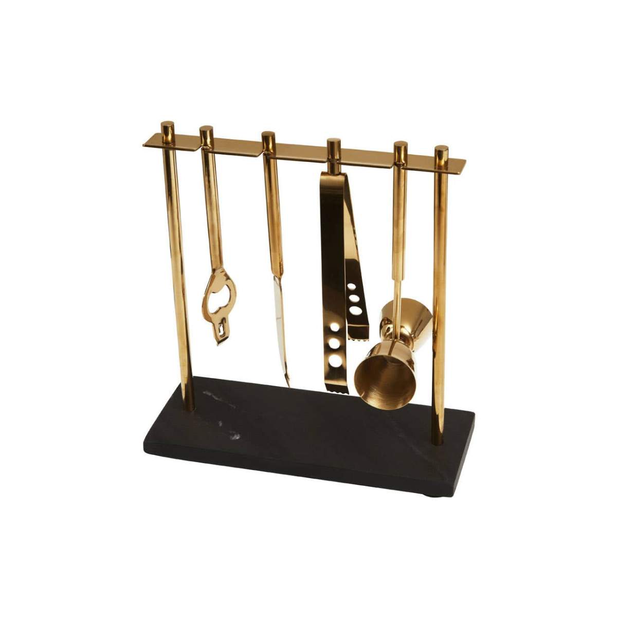 Beaumonde Home Omari Bar Tools with Stand Set