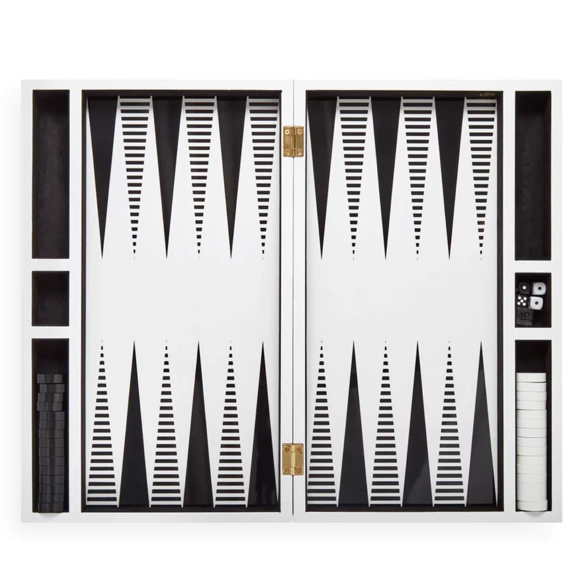 Jonathan Adler Op Art Backgammon Set