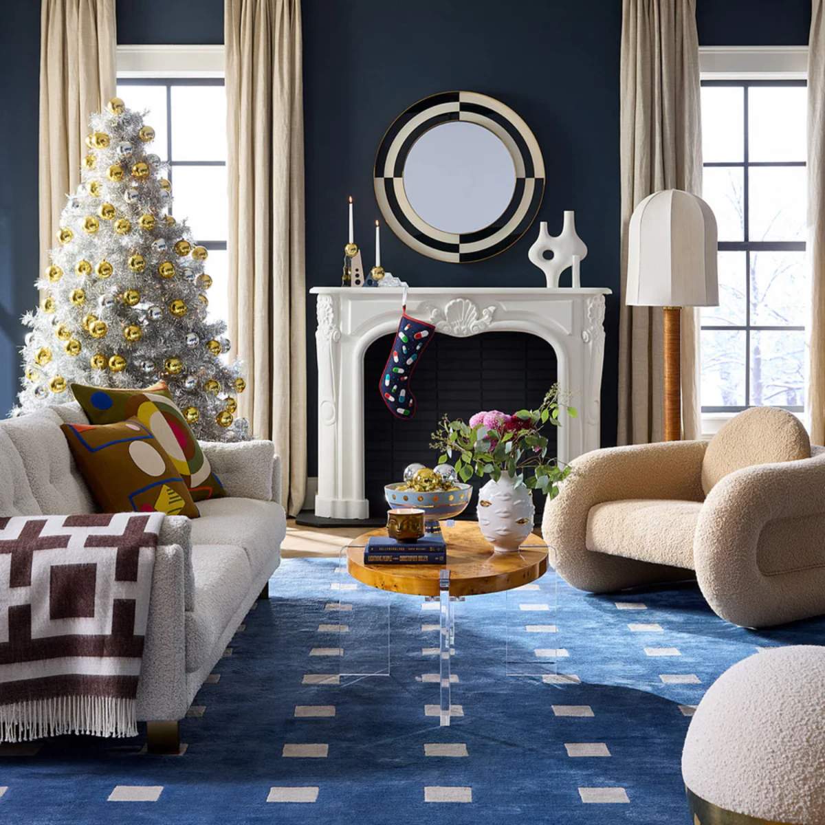 Jonathan Adler Op Art Mirror