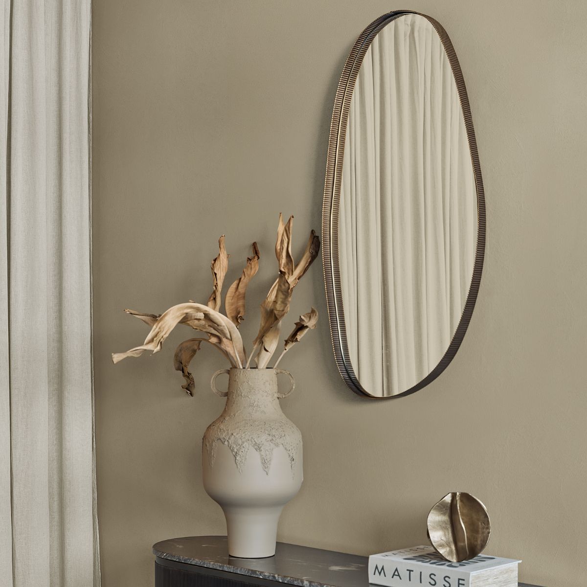 Libra Interiors Oregon Wall Mirror