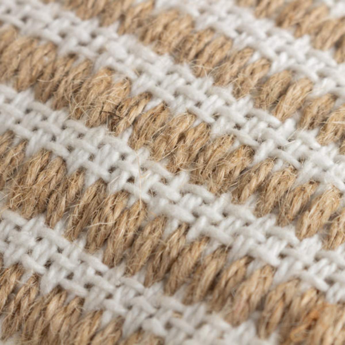 Furn Organik Stripe Cushion Natural