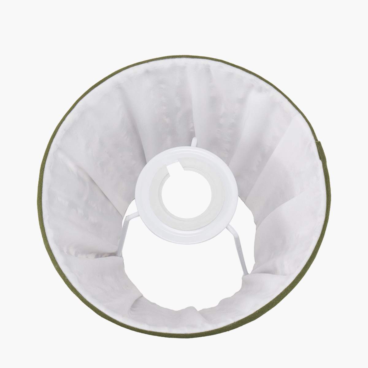 Pacific Lifestyle Ornella Green Floral Design Mushroom Pleat Empire Lamp Shade