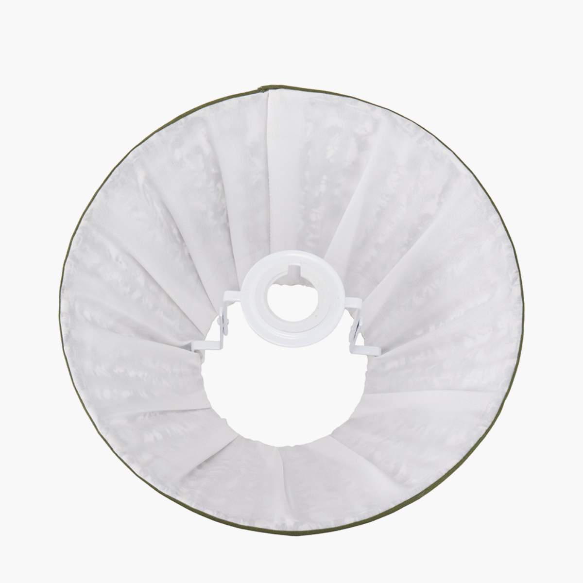 Pacific Lifestyle Ornella Green Floral Design Mushroom Pleat Empire Lamp Shade