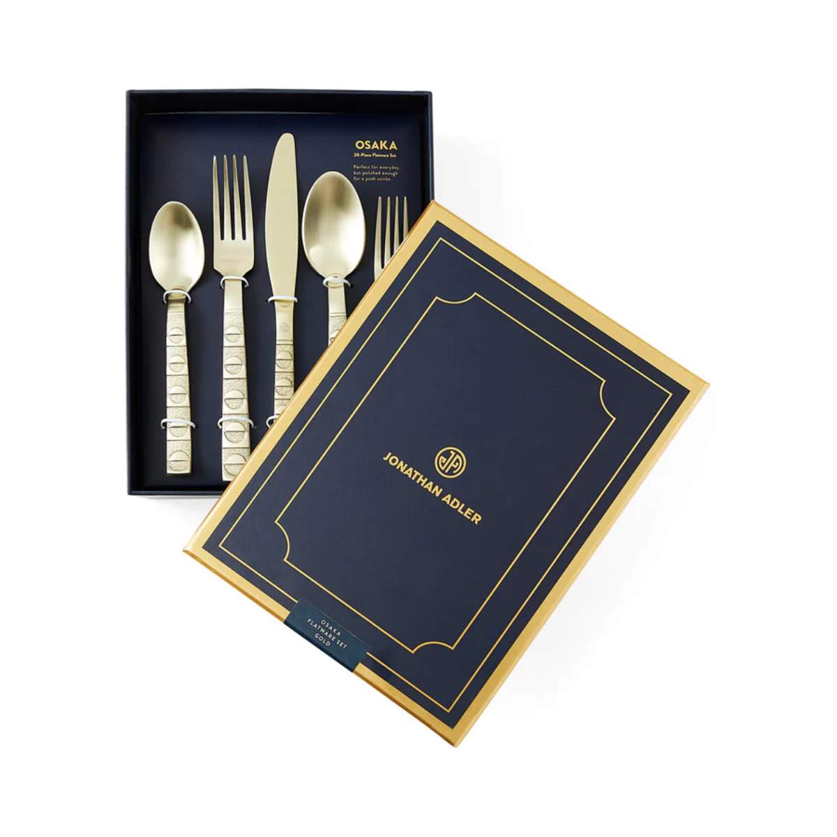 Jonathan Adler Osaka 20-Piece Flatware Set