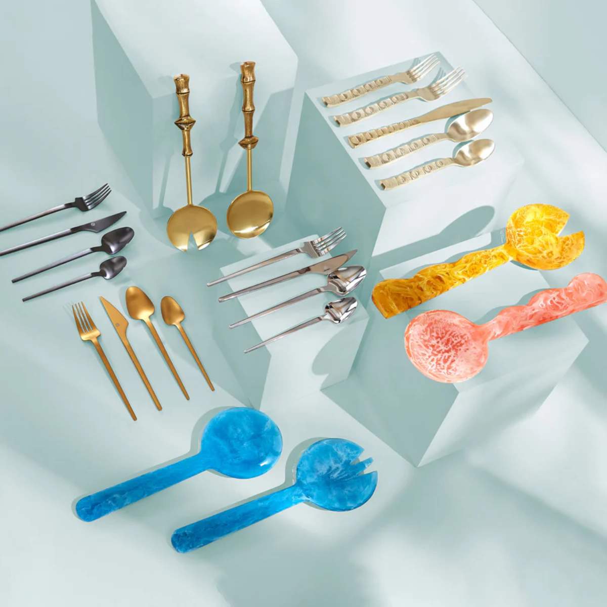 Jonathan Adler Osaka 20-Piece Flatware Set