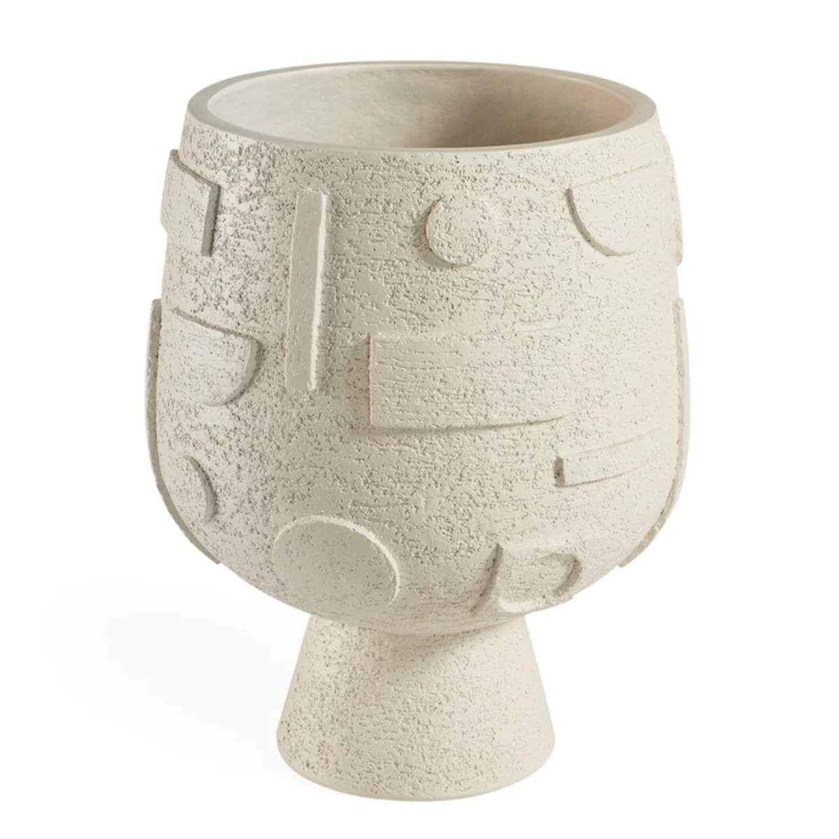 Jonathan Adler Osaka Puzzle Concrete Planter