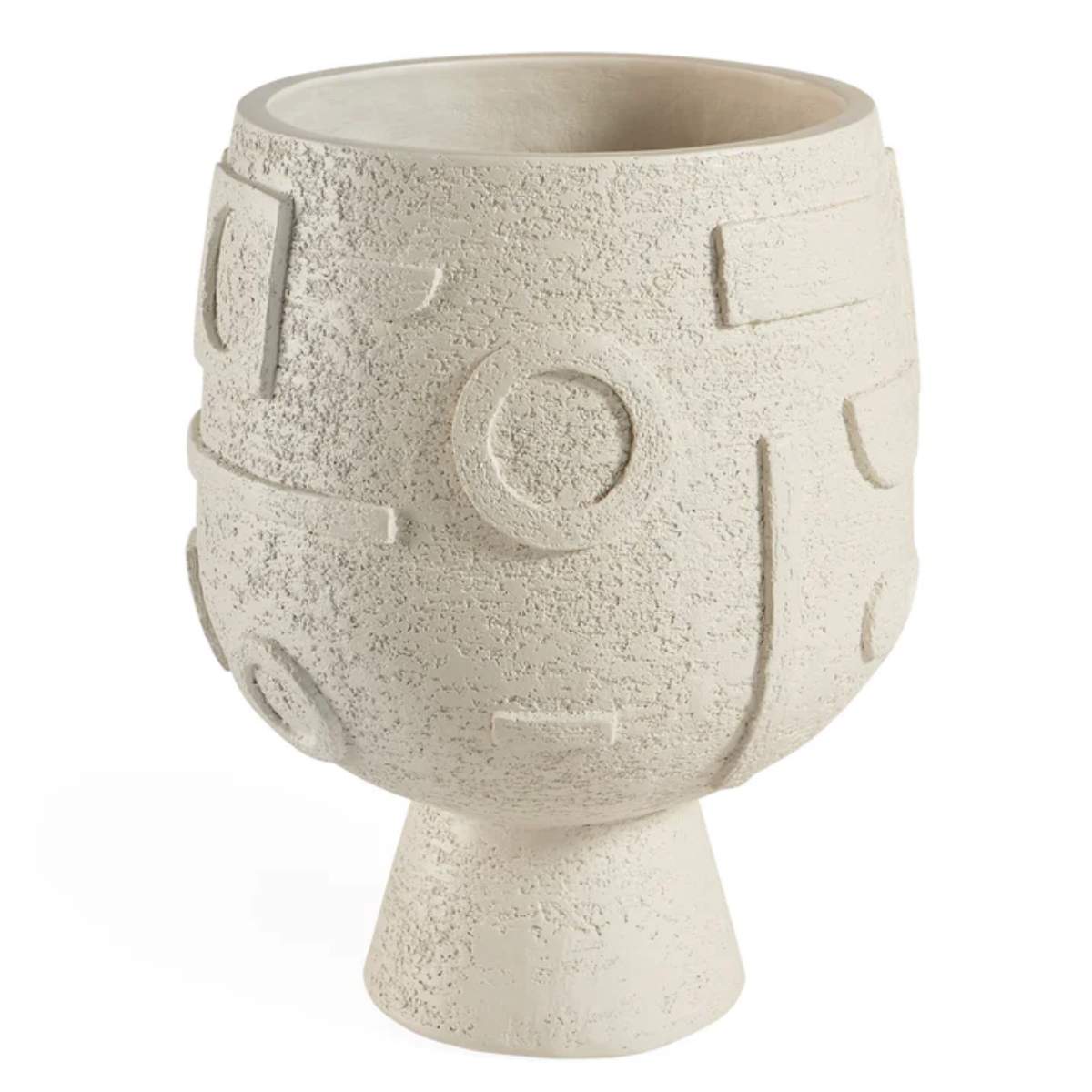 Jonathan Adler Osaka Puzzle Concrete Planter