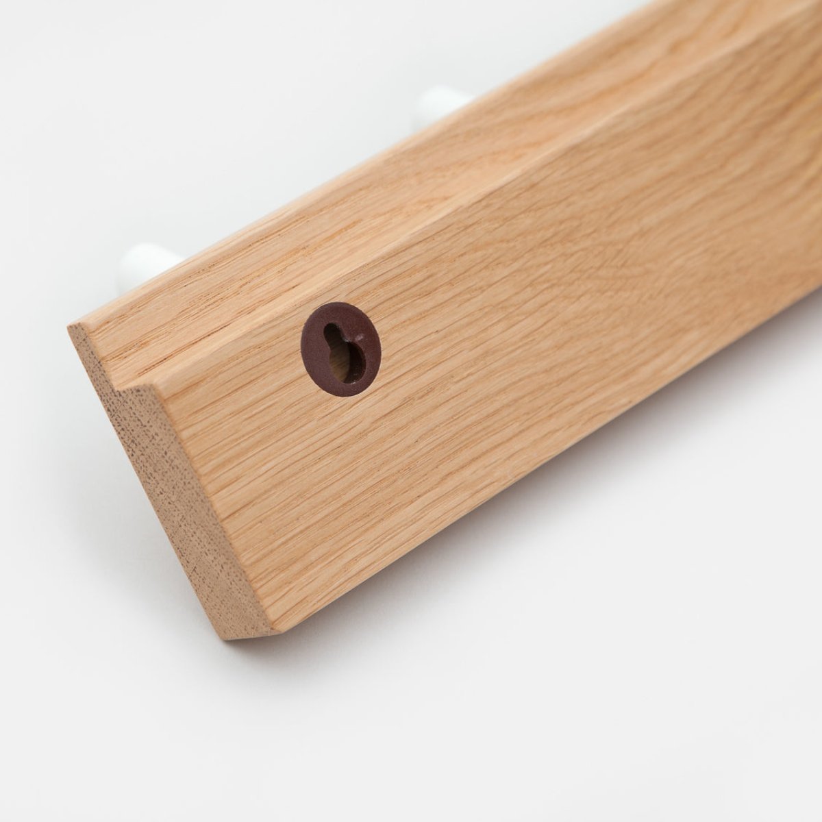 John Green Peg Solid Oak Coat Rail-Beaumonde