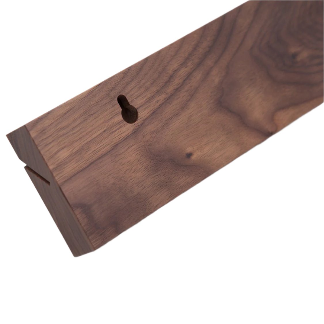 John Green 45 Solid Walnut Coat Rail