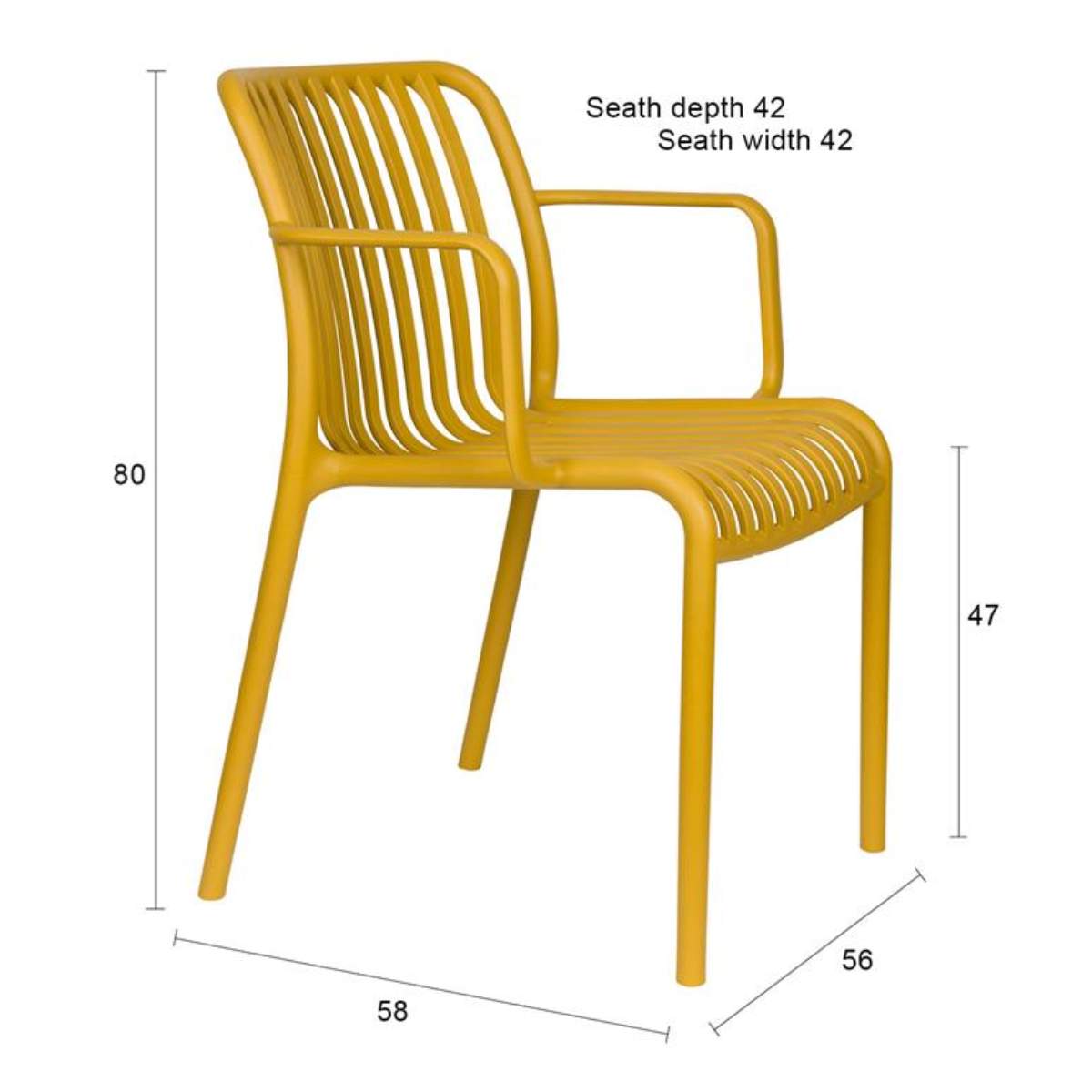 Beau&Co Outdoor Armchair Mante