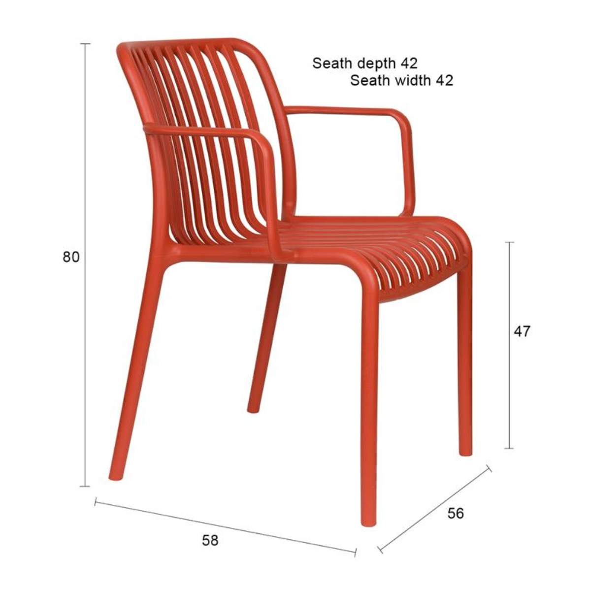 Beau&Co Outdoor Armchair Mante
