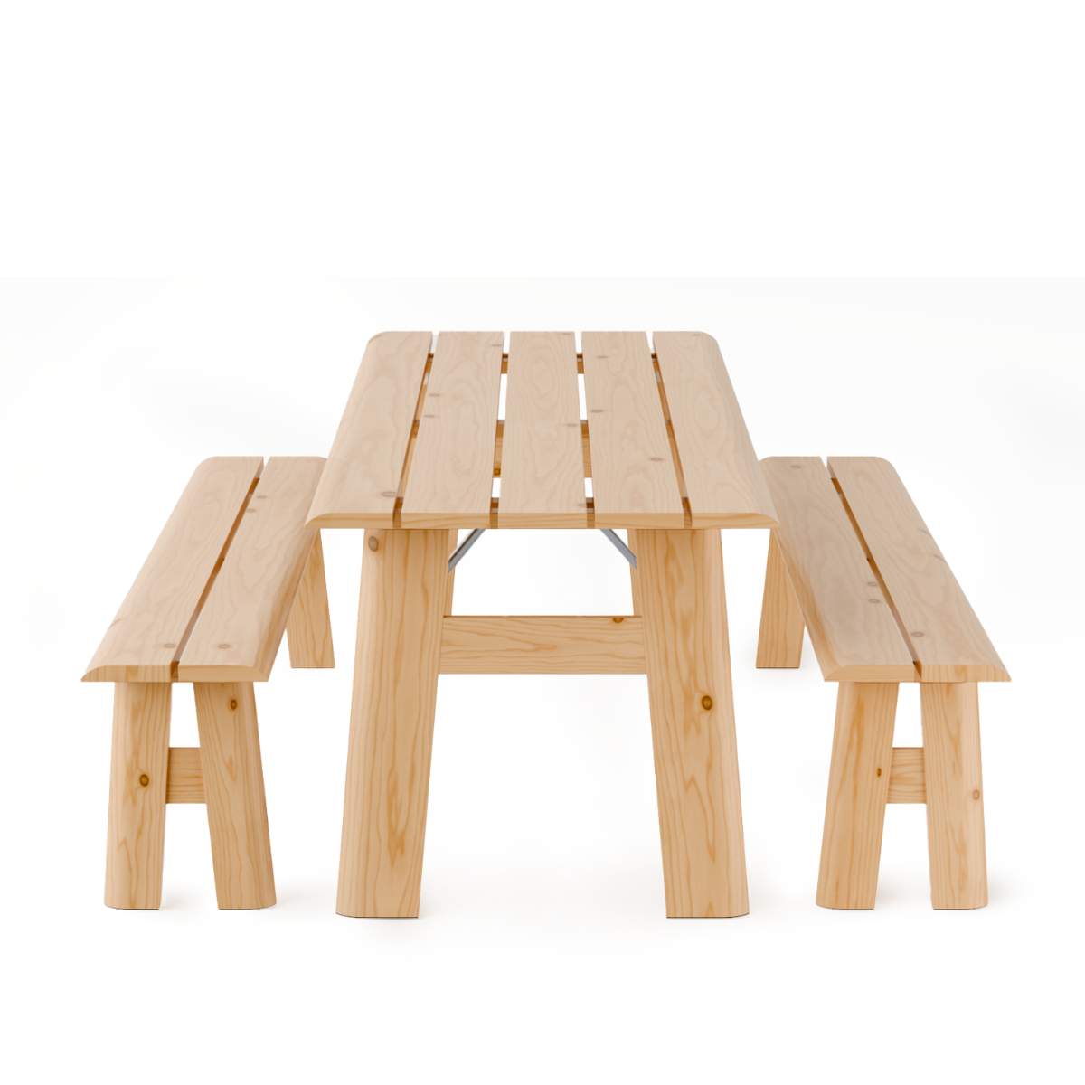 Zuiver Outdoor Bench Avenue Natural