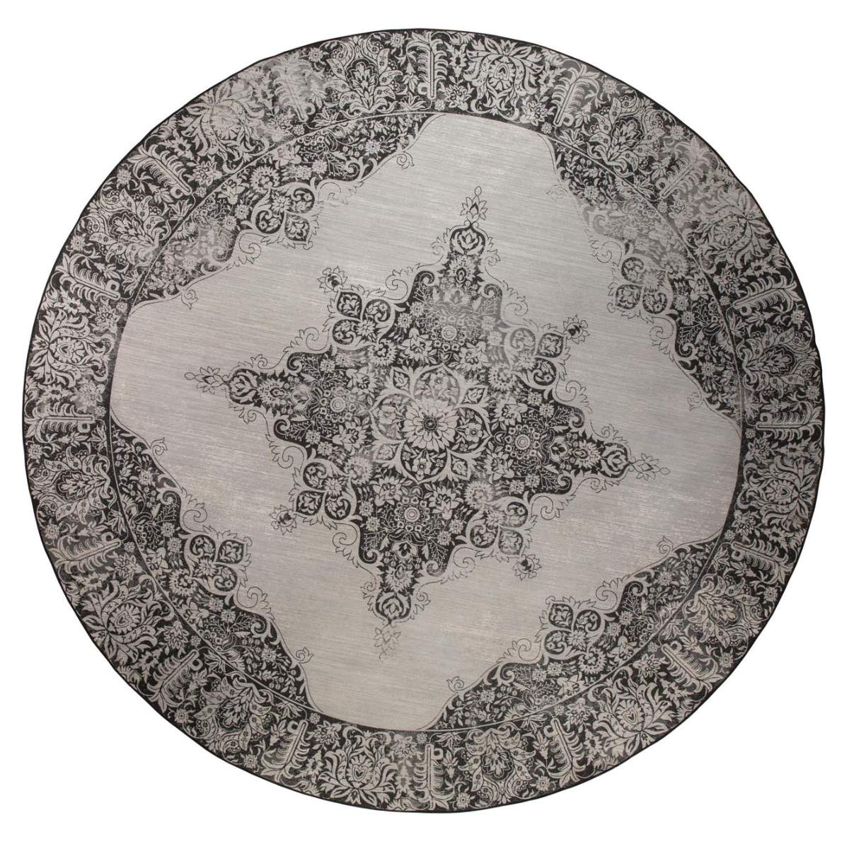 Zuiver Outdoor Carpet Coventry Round 280 Black