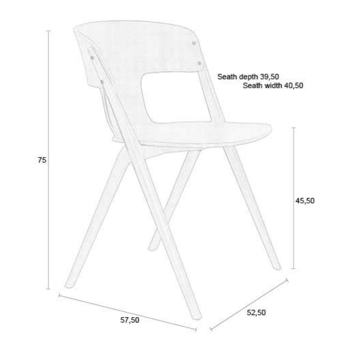 Zuiver Outdoor Chair Horizon