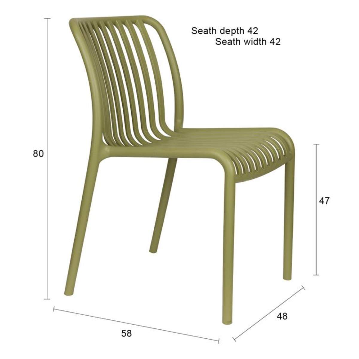 Beau&Co Outdoor Chair Mante