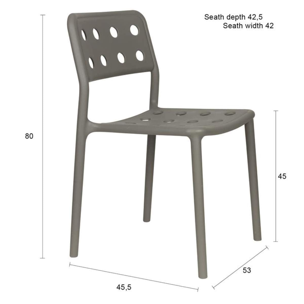 Beau&Co Outdoor Chair Serra