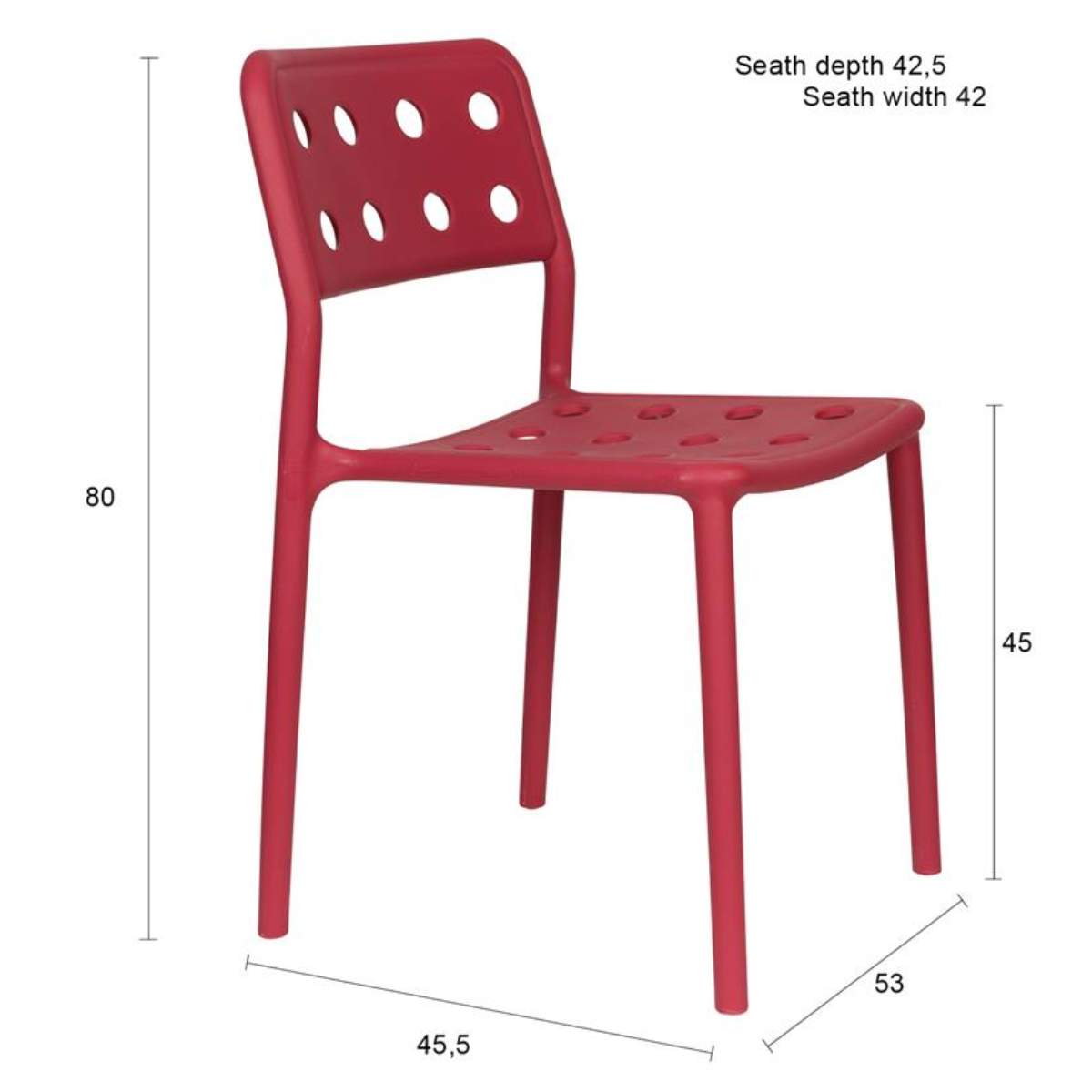 Beau&Co Outdoor Chair Serra