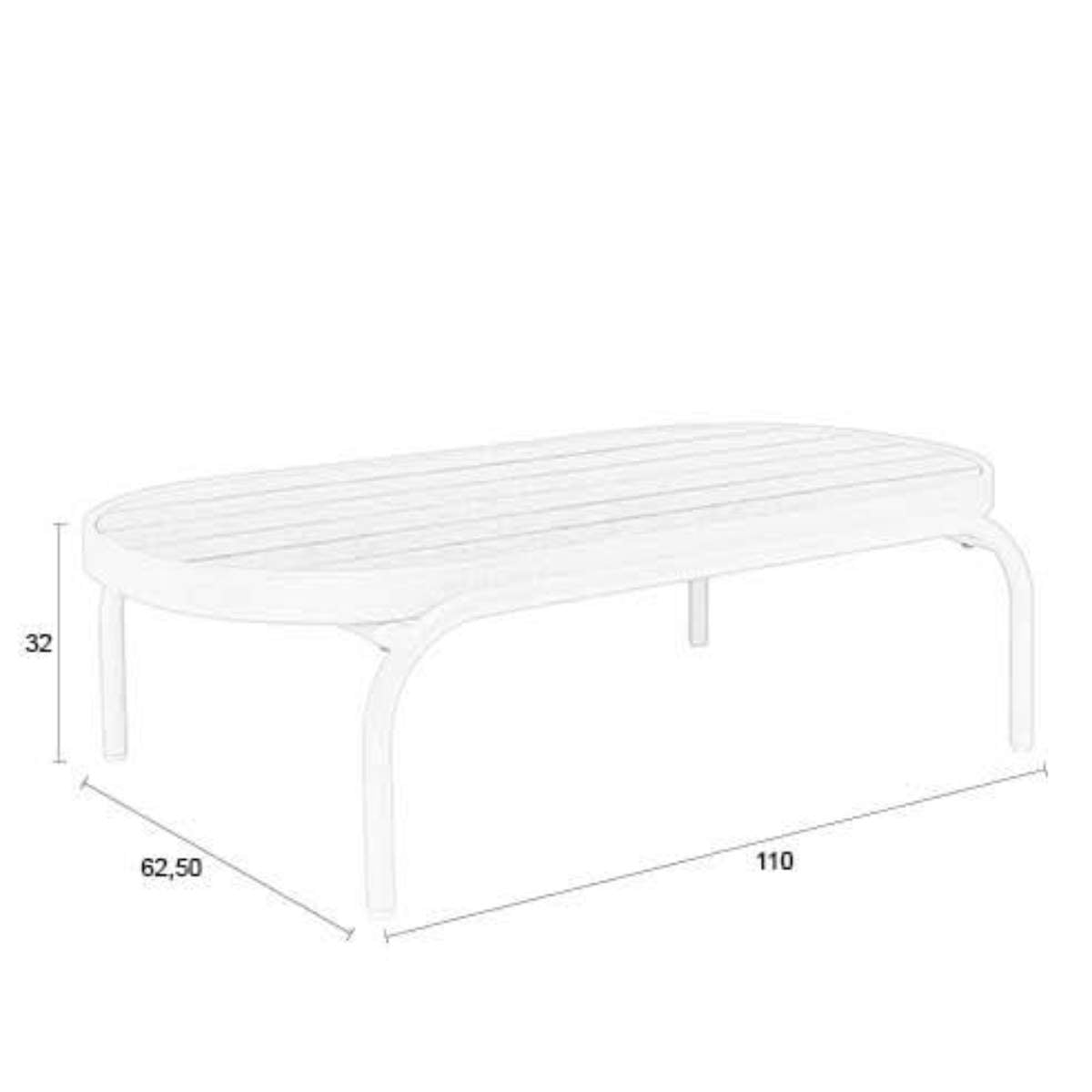 Zuiver Outdoor Coffee Table Vista