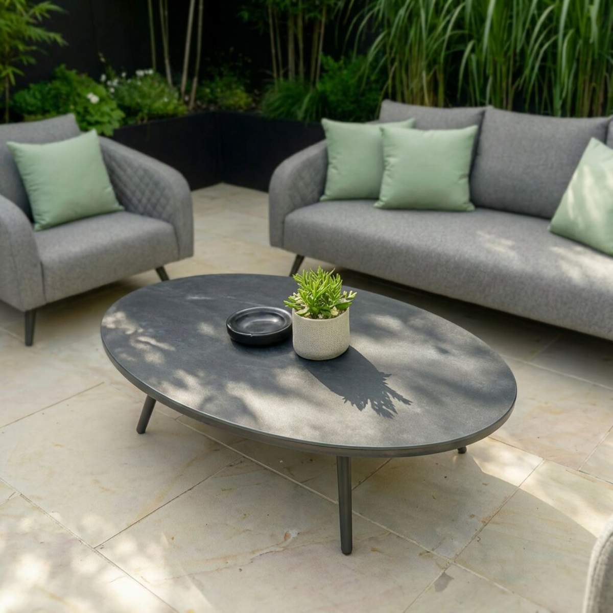 Maze - Outdoor Fabric Ambition 3 Seat Sofa Set