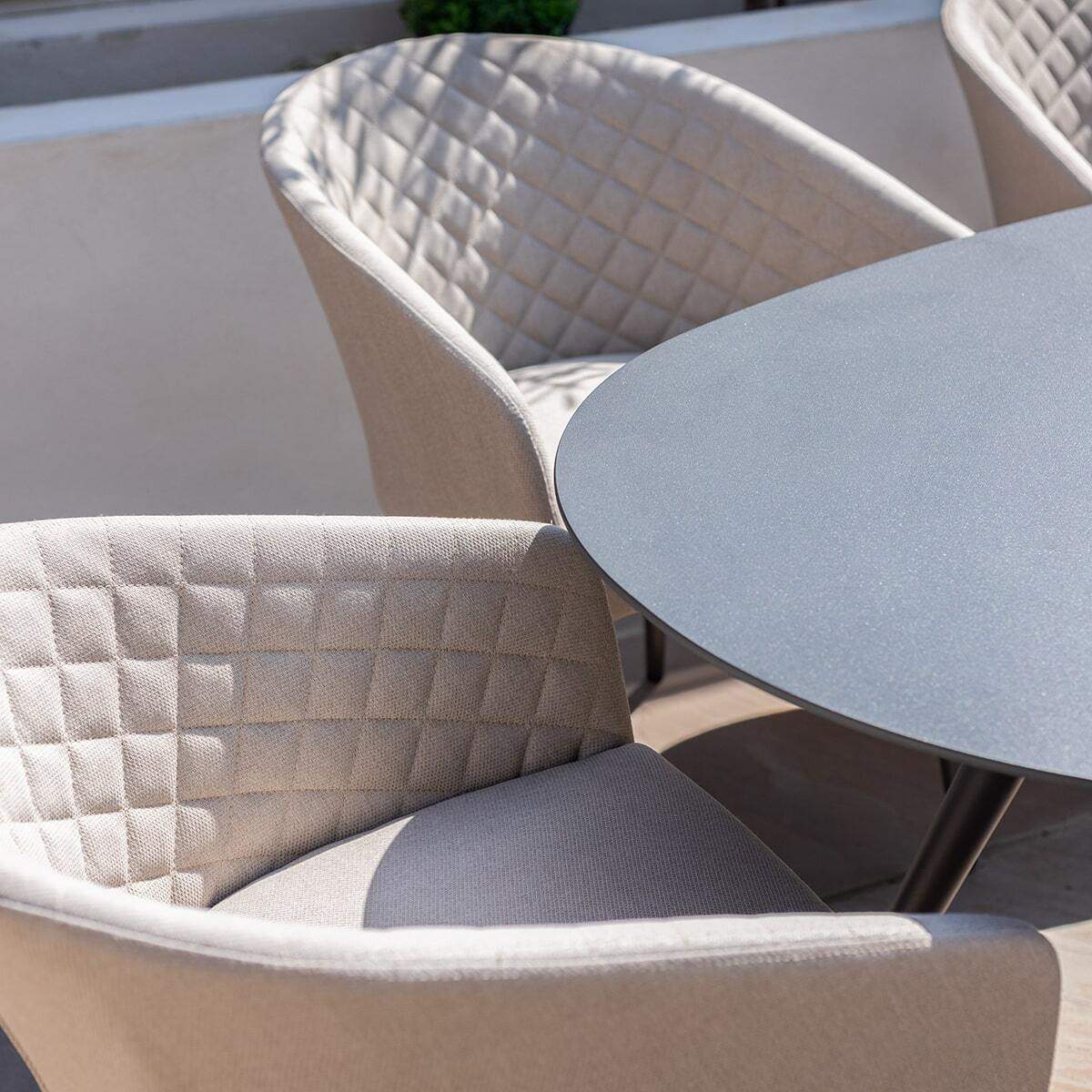 Maze - Outdoor Fabric Ambition 6 Seat Oval Dining Set