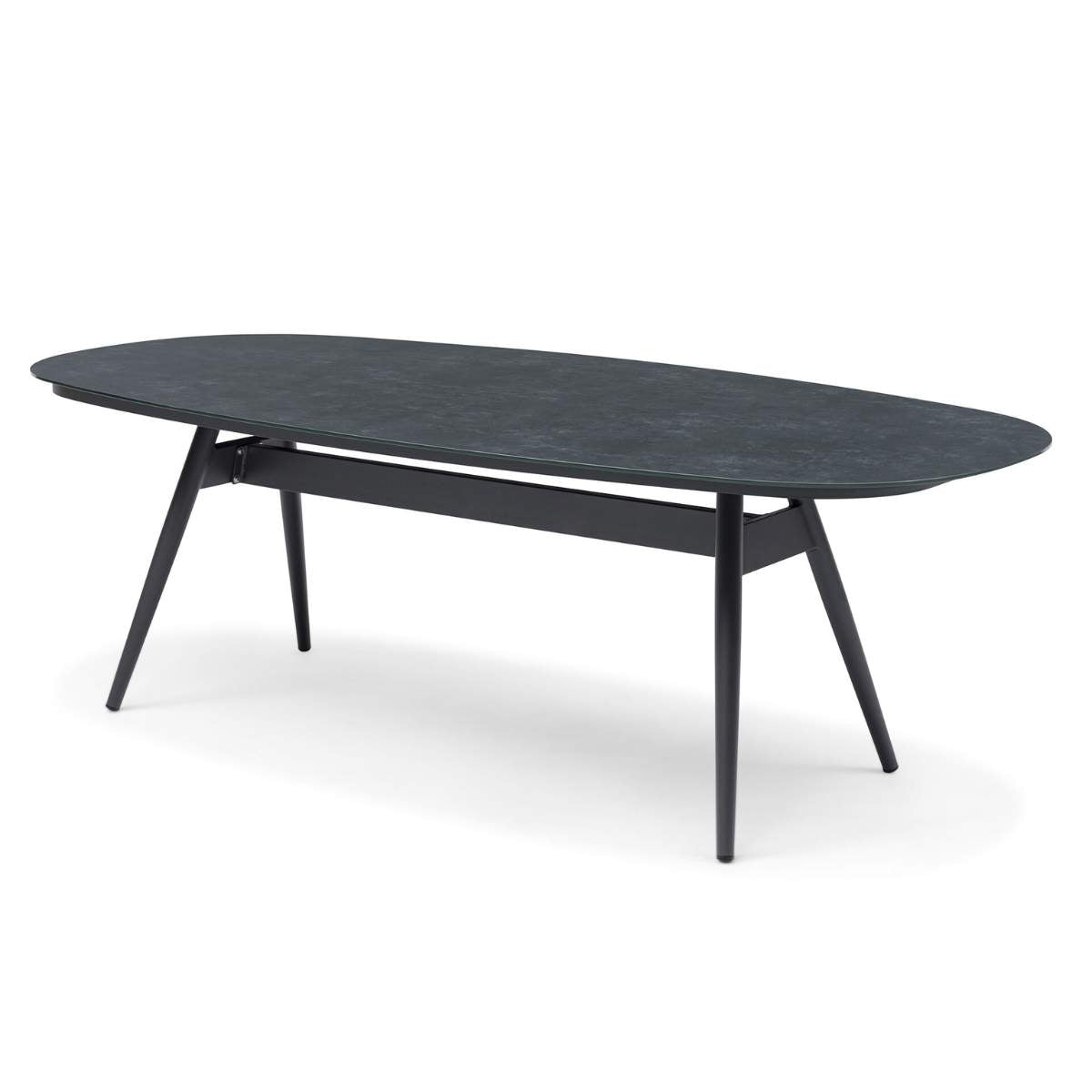 Maze - Outdoor Fabric Ambition 6 Seat Oval Dining Set