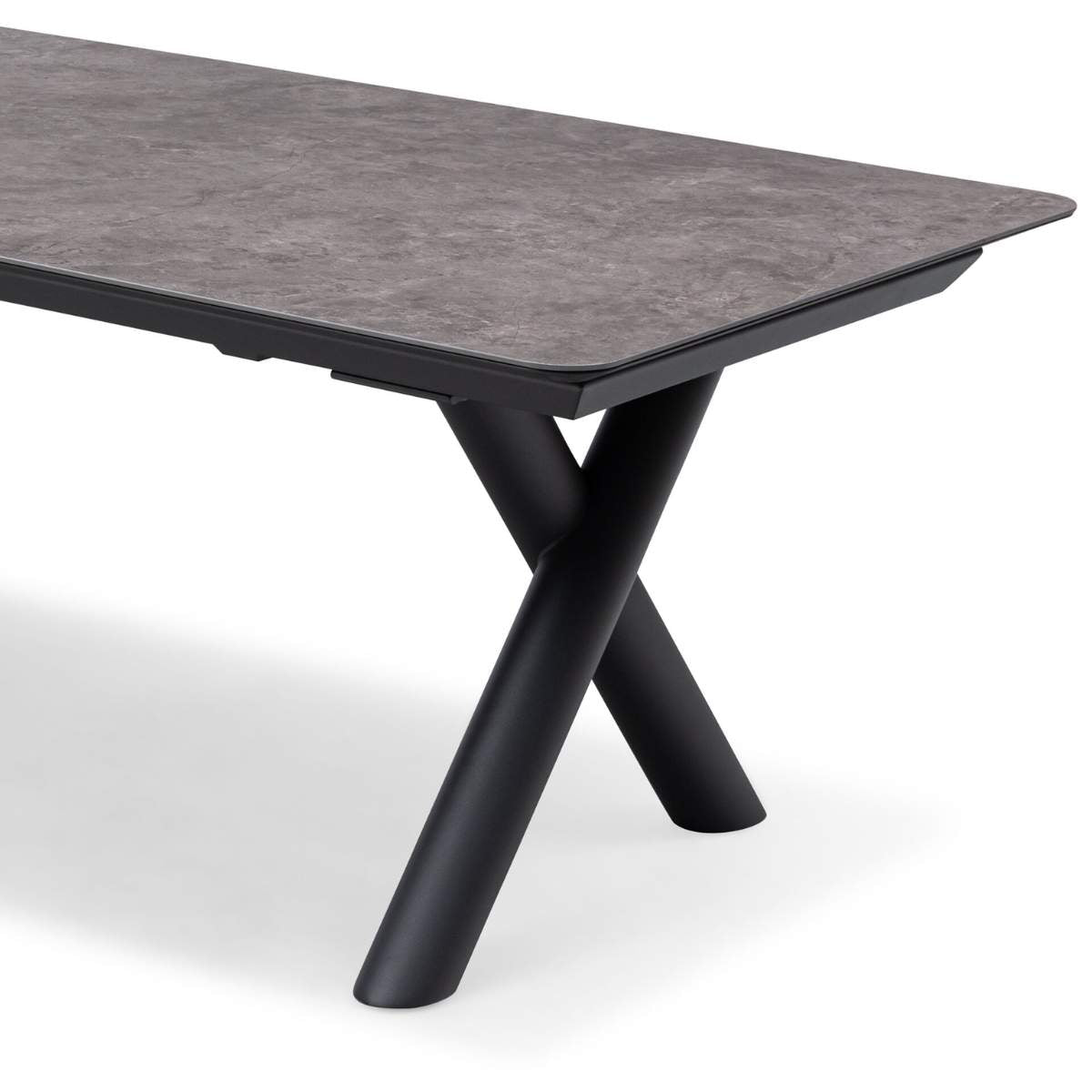 Maze - Outdoor Fabric Ambition 8-12 Seat Maxim Extending Dining Set