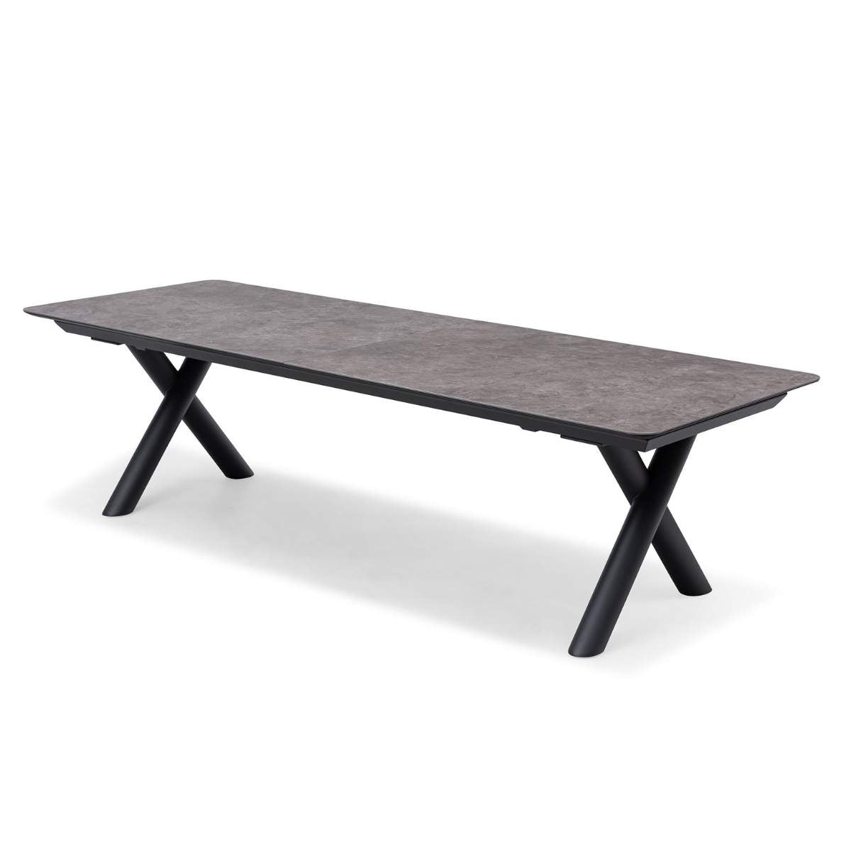 Maze - Outdoor Fabric Ambition 8-12 Seat Maxim Extending Dining Set