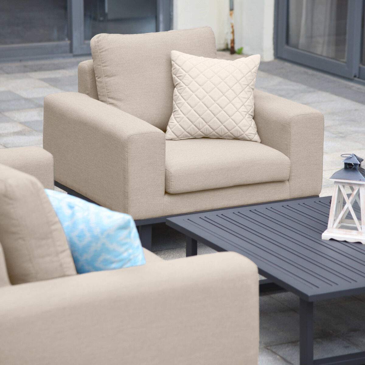 Maze - Outdoor Fabric Ethos 2 Seat Sofa Set