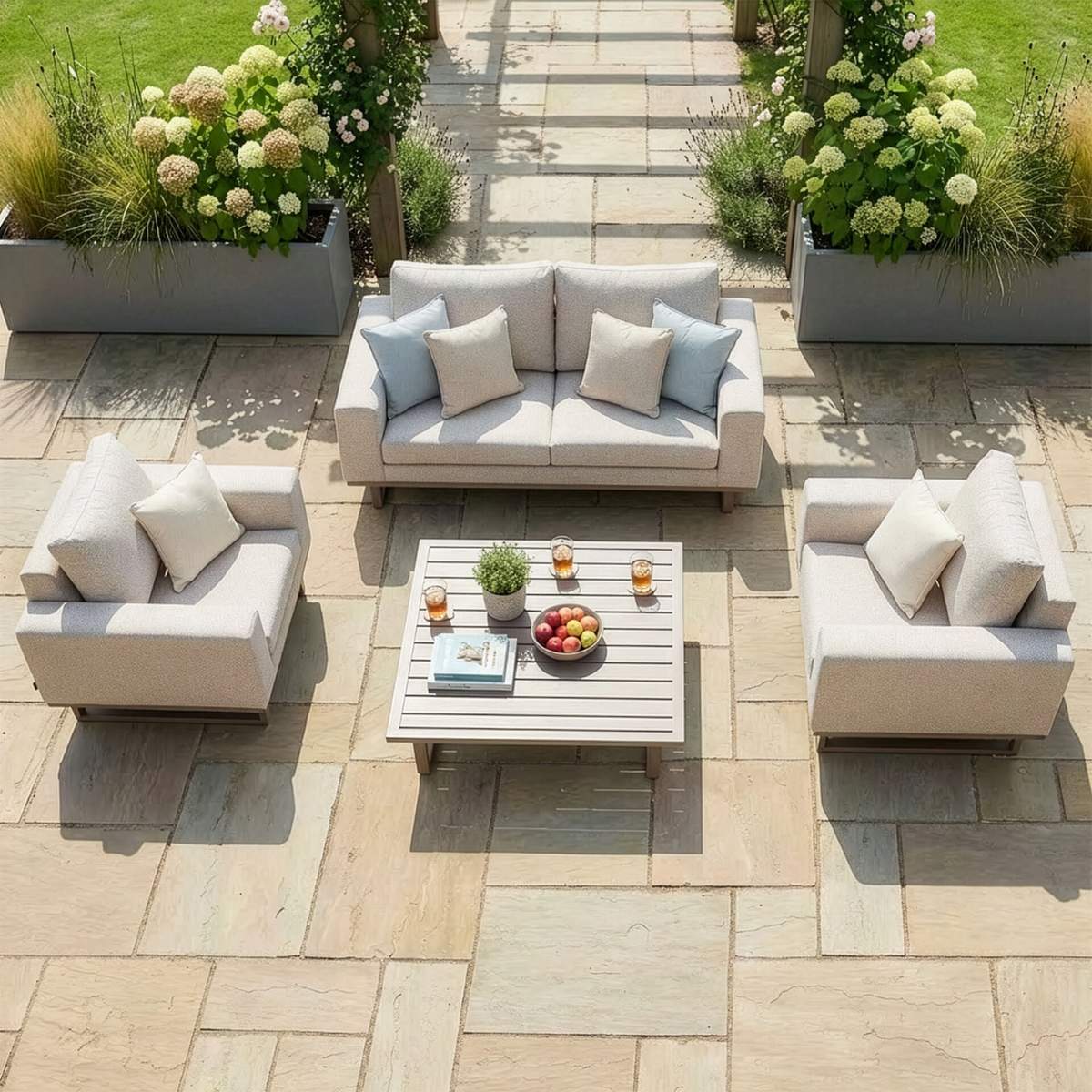Maze - Outdoor Fabric Ethos 2 Seat Sofa Set