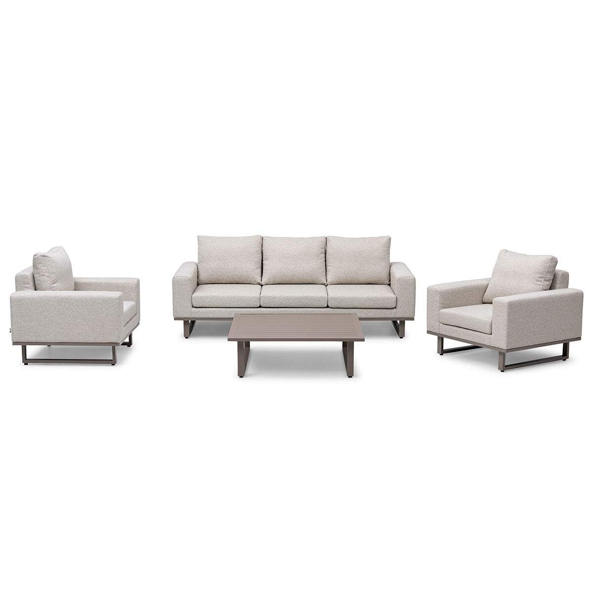 Maze - Outdoor Fabric Ethos 3 Seat Sofa Set