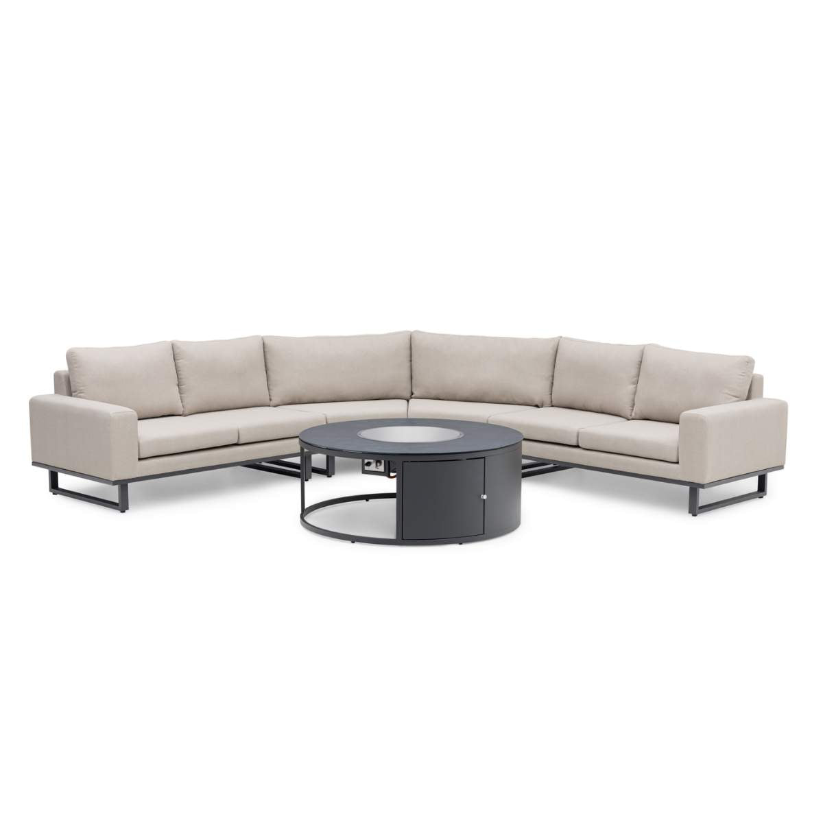 Maze - Outdoor Fabric Ethos Grande Corner Sofa Set